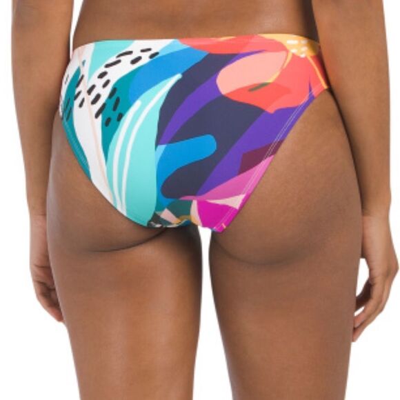 NWT LA BLANCA Eclectic Hipster Swim Bikini Bottoms 16 - Picture 4 of 7